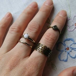 ♦ 3 for $15 Boho Ring Bundle